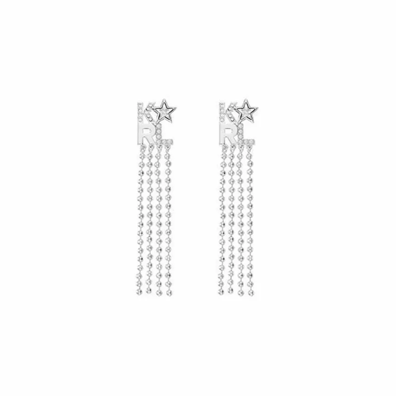 Ladies' Earrings Karl Lagerfeld 5483579 Stainless steel 6 cm